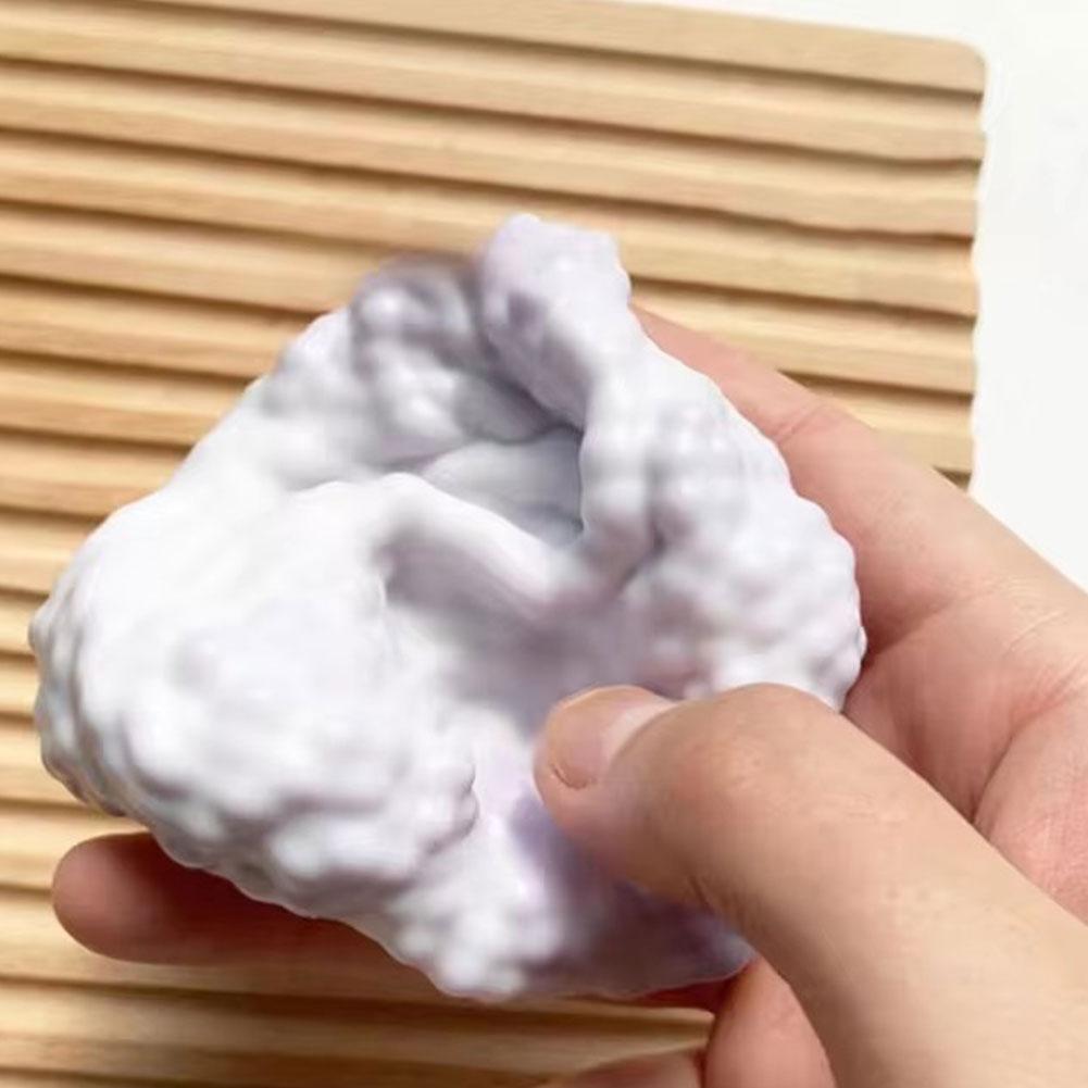 Grape Stressball Colorful Beads Shapeable Vacuum Ball Ball Ball Toys Noisy Sensory Stre Q5E6