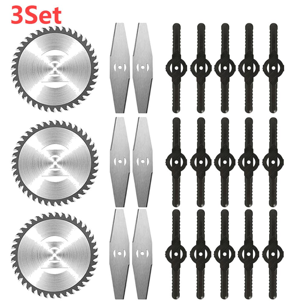 150mm 40 Teeth Metal Grass Trimmer Heads Blade Replacement Weed Eater Saw Blade Lawn Mower Fit Accessory for Garden Power Tool