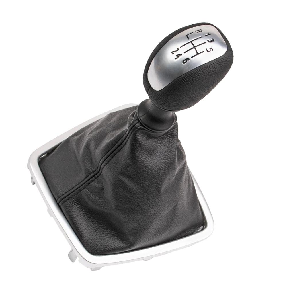 Car Interior Upgrade Leather Shift Knob Dust Cover Accessory Comfortable Driving Experience Easy Installation Process