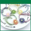 Elegant Ins Women Daisy Hair Rope With Fashionable High-elastic Korean Rubber Band Design