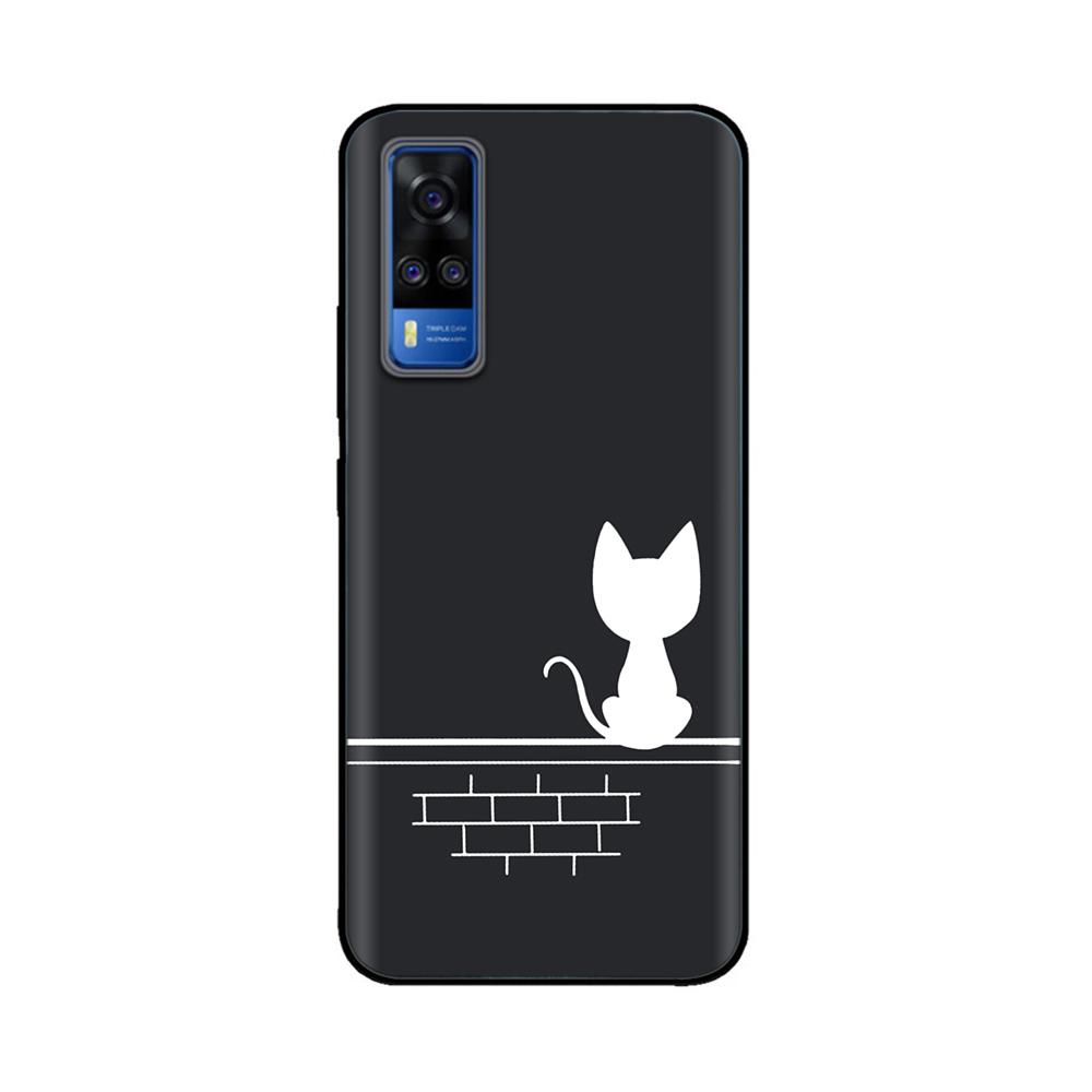 Für vivo Y31 2021 Hülle Weiche Schwarze Silikon Rückabdeckung Fundas Für Vivo Y51a Y51 2020 Dezember V2030 Y 51 VivoY31 V2036 Handyhülle