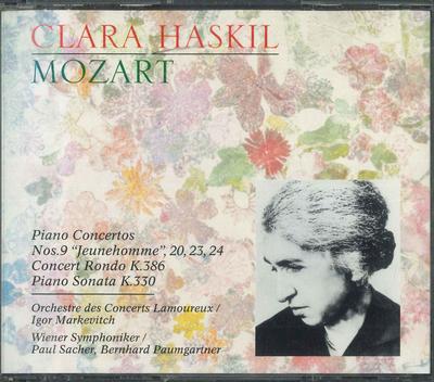 CD CLARA HASKIL  Piano Concertos No.9 20 23 24 Et FNCC401412 PHILIPS Japan Classical Used