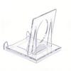 24PCS Adjustable Acrylic Display Easels Acrylic Plate Stand Display Holder Sturdy Book Stand for Home Office School