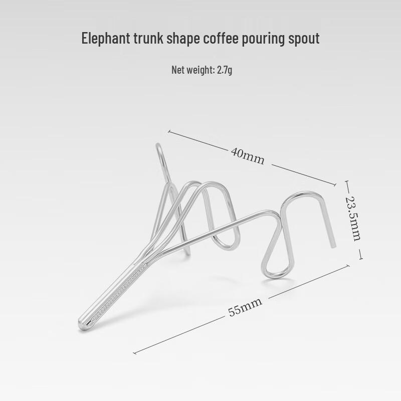 OEING 304 Stainless Steel Sierra Bowl Pour Spout