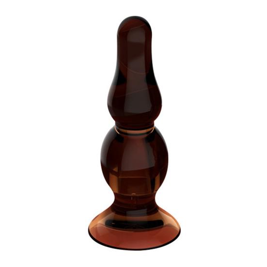 Anal Vibrator Gradual Bead Design Dual-Use Compatibility Anal Butt Stopper Vaginal Vibrator Couple Pleasure Toy