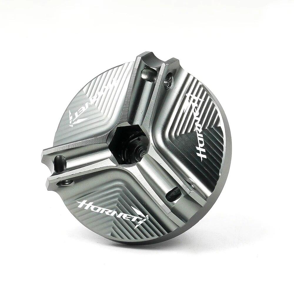 

Для HONDA CB750 Hornet 2022 2023 аксессуары для мотоциклов с ЧПУ, крышки переднего бачка тормозной жидкости, крышка заливной горловины моторного масла, пробка CB 750 Oil filler cap-Grey