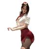 Sex underwear pure desire stewardess uniform seduction sexy deep passion free secretary nightclub hip skirt woman