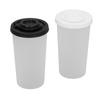 2Pcs Large Salt and Pepper Dispenser Reusable Seasoning Shaker for Outdoor Camping Picnic
