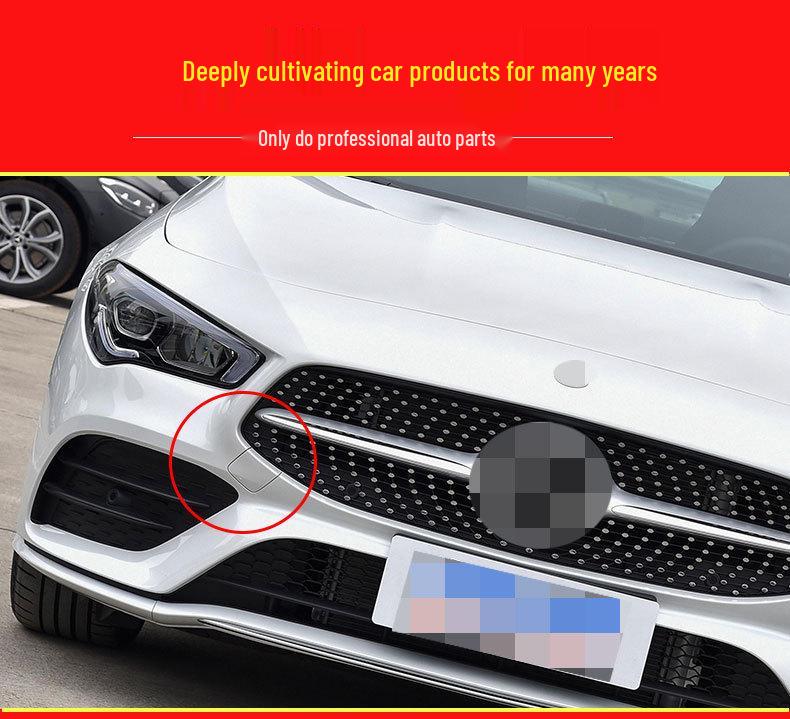 Front Bumper Tow Hook Cover for 2020-2023 Mercedes-Benz CLA-Class W118 (Part 1188854201).