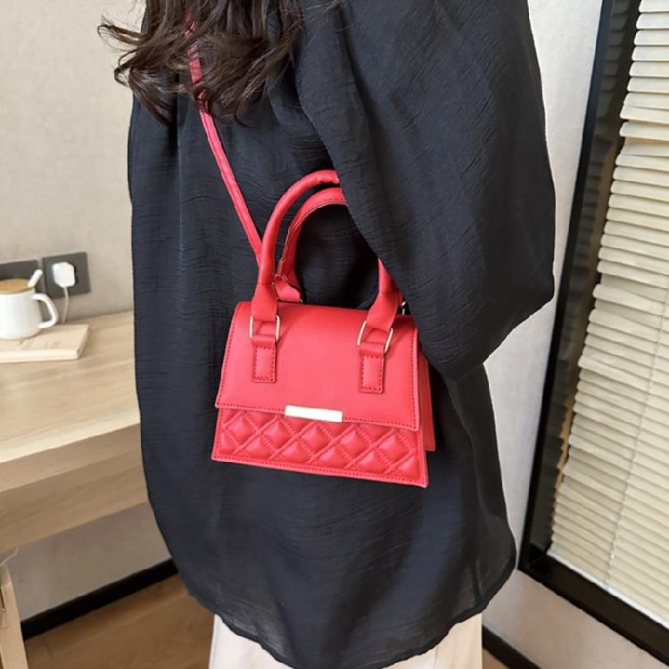 Unique Square Bag for Fashionistas Practical and Stylish PU Shoulder Bag Handbag