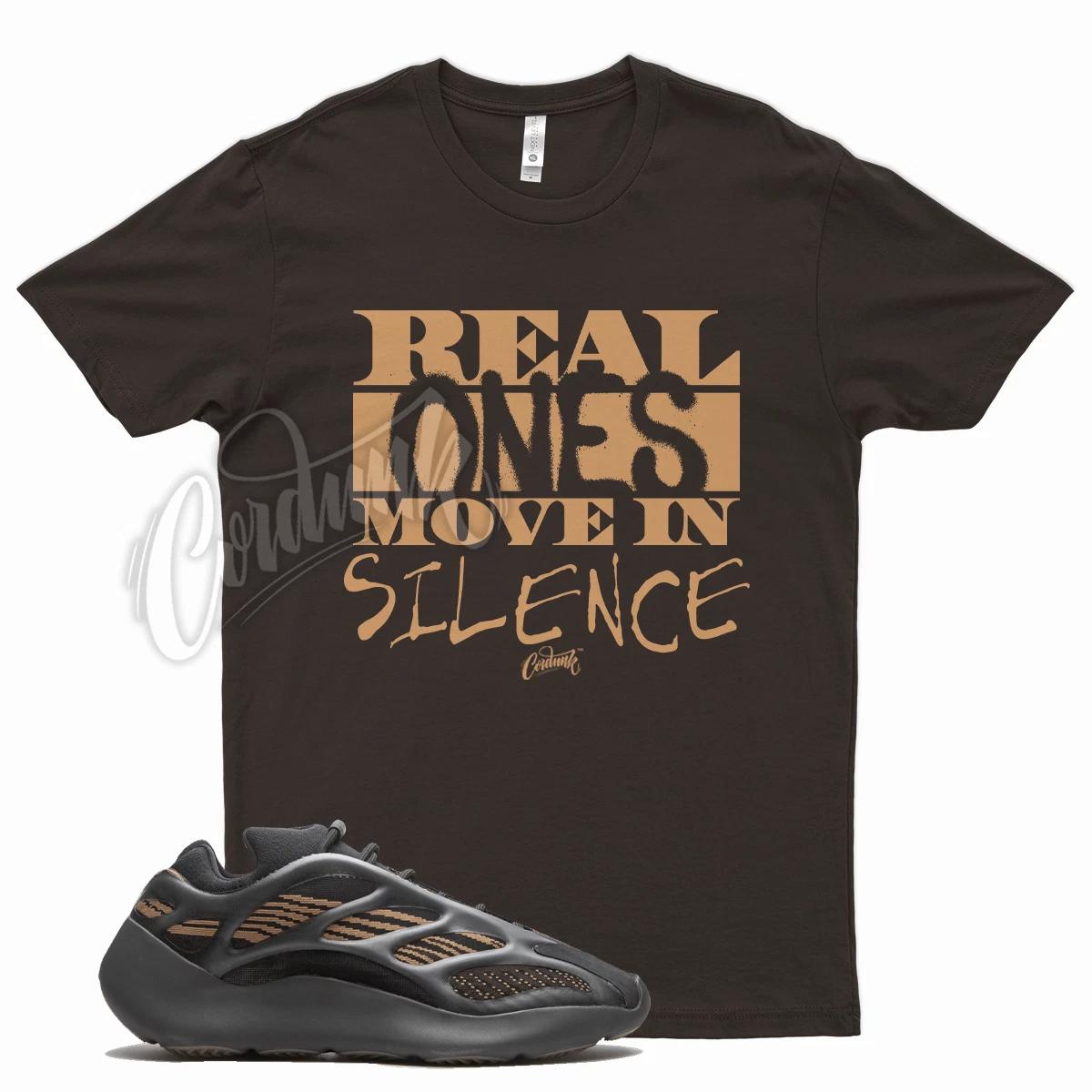 

Brown REAL ONES T Shirt YZ 700 V3 Clay Brown 350 380 500 Mocha Wheat 4XL