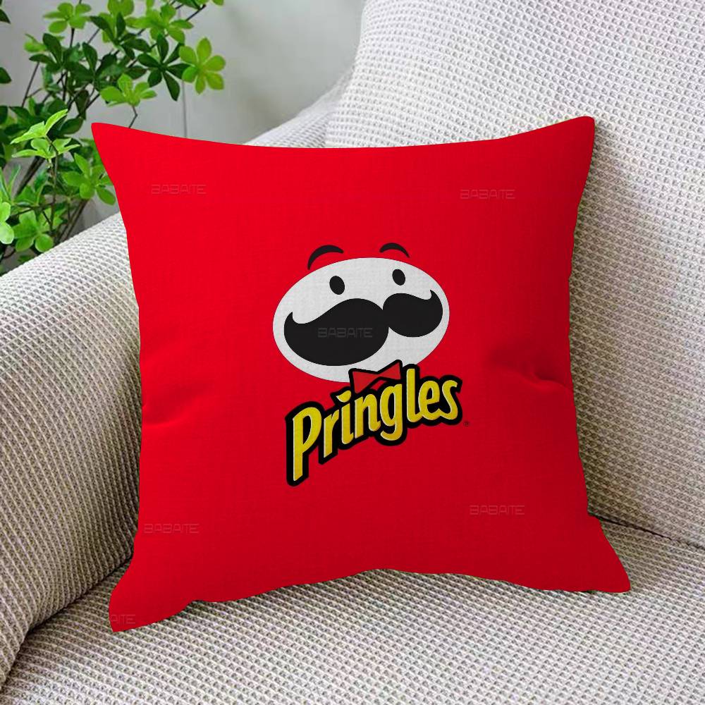 Fashion P-Pringles L-LLC Lucky Dragon Pillow Cover Sofa Cushion Cover Home Room Decoration Children Gift