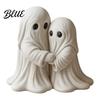 Healing Ghost Statue Halloween Hugging Statue Resin Table Ornament Cute Decoration Desktop Decoration Sculpture Art Piece for Home Bedroom
