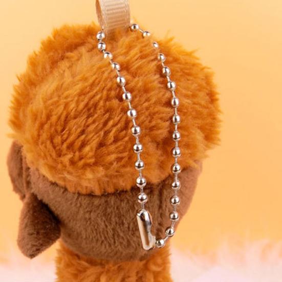 Doll Lifelike Cuddly Soft Animal Baby Key Chain Toy for Kids