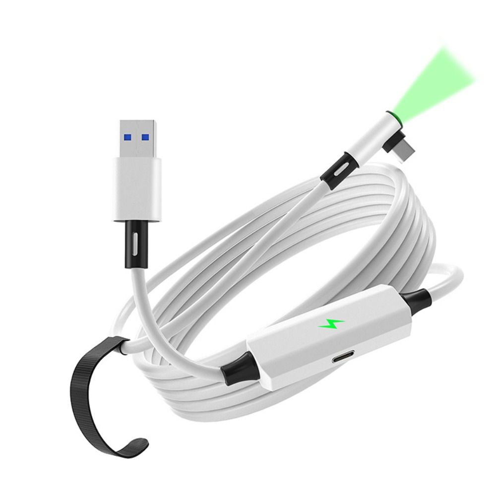 Charging While Playing Data Transfer Cable Charging Cable for Meta Quest 3/3S/Pico 4 Ultra