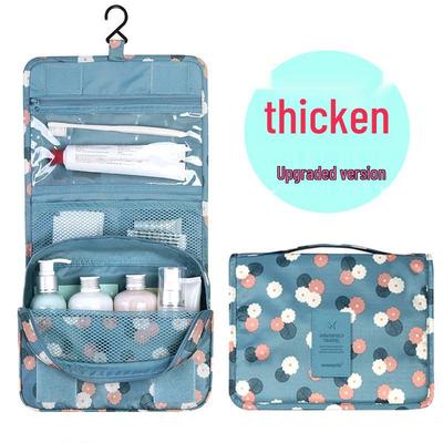 Patterned Travel Hanging Wash Bag & Makeup Organizer