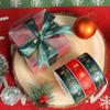 25 Yards/Lot Printed 10/25mm Christmas Ribbon DIY Gift Packing