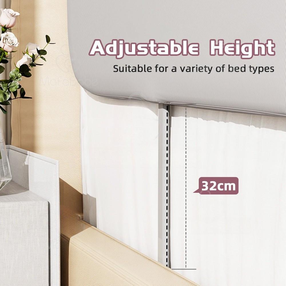 Anti-fall Guard Gate Babies Kids Safety Bed Guard Soft Foam Baby Bed Fence Home Use Foldable Portable Bed Rail