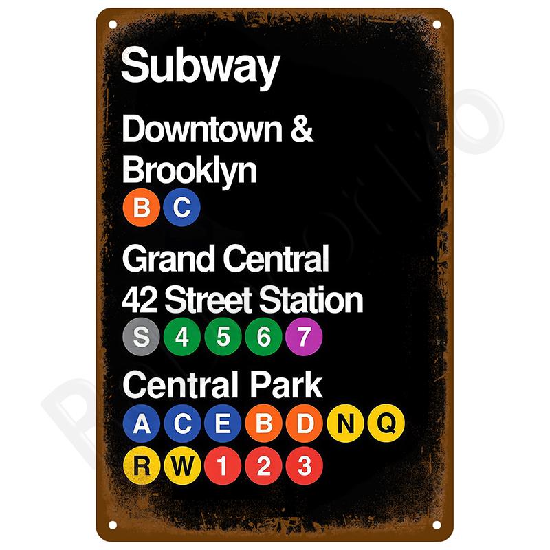 Metal Sign Poster Plates Bar Retro Wall Art Tin Sign Interior Outdoor Aesthetic Room Vintage Home Decor Items Decoration Luxury