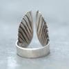 Boho Vintage Angel Wings Ring For Women Men Creative Opening Finger Ring Female Wedding Band Jewelry High Quality Drop Shipping