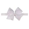 New Children's Headband, Fashionable Baby Hair Accessories, Dovetail Bow Headband, Solid Color Seamless Elastic Belt.