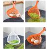 Large Scoop Colander Strainer, Thermoplastic Skimmer Slotted Spoon Scoop Colander Strainer Shovel, Heat Resistant Cooking Utensils for Kitchen Baking
