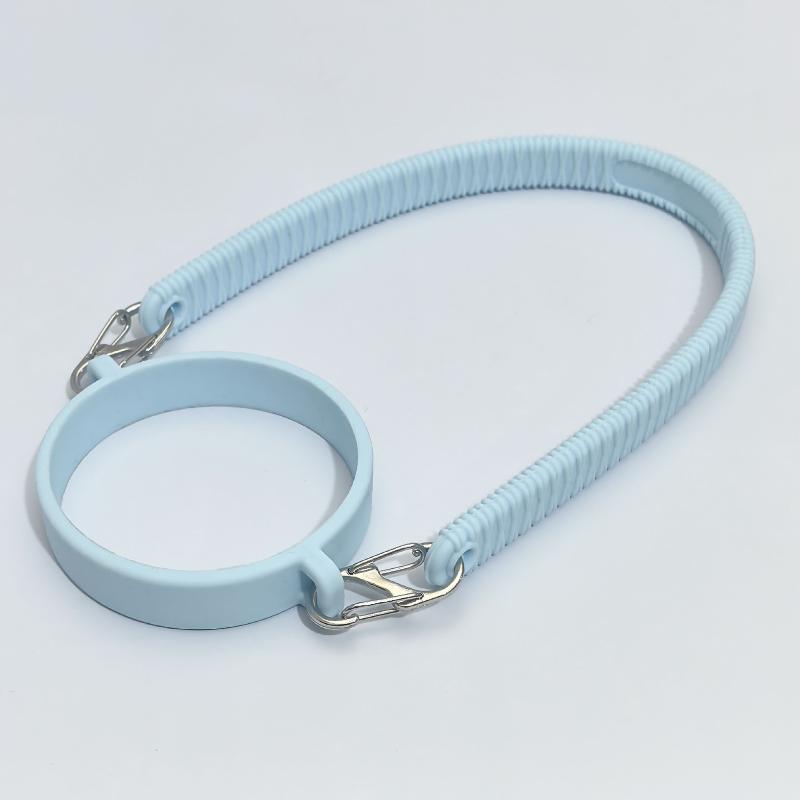 1 pièce Poignée de gourde en silicone souple et durable Sangle de transport pour gourde Support Sangle Pour la plupart des bouteilles de 237-1183 ml Accessoires pour tasses
