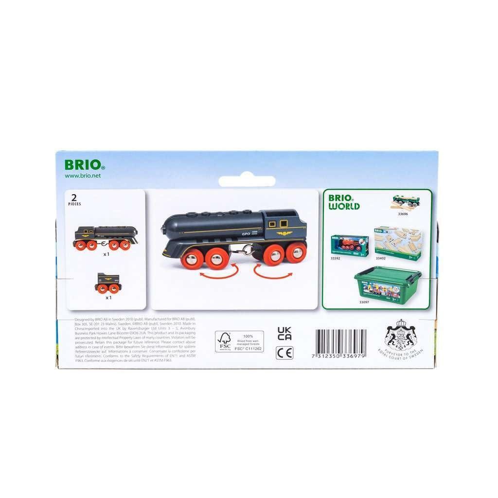 BRIO 33697 Black Express Train Wooden Toy Locomotive Vehicle