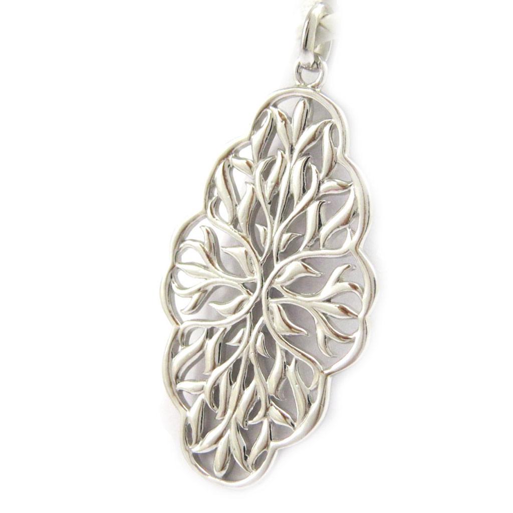 Les Trésors De Lily [L6678] - Pendentif Argent 'Carmen' argenté (rhodié) - 33x20 mm