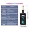 Wireless Guitar Transmitters Receiver 2.4GHz Wireless Guitar System for Guitar