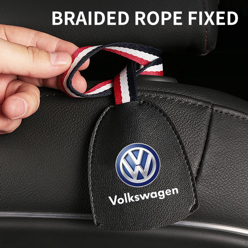 Car Seat Back Hooks Universal Interior Accessories For Volkswagen Golf GTI MK1 MK2 MK3 MK4 MK5 MK6 MK7 MK8