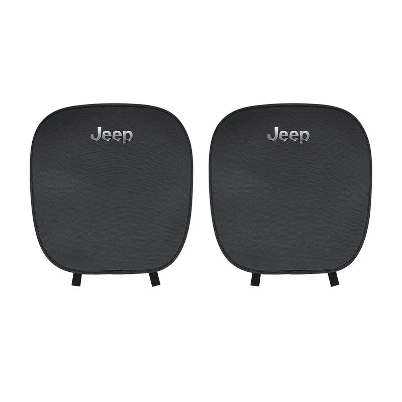 Pokrowiec na poduszkę siedzenia samochodowego Jeep Oddychający Jedwab Lodowy Miękka Podkładka Do Jeep Grand Cherokee Wrangler JK Gladiator Compass Renegade W