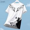 Sports Casual Jersey For Men Dry Fit Shirt Outdoor Running Cycling Short Sleeve Breathable Gym Wear Crew Neck T-Shirt