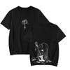 2026 Estate Top Larghi T-shirt Canottiere Stampa Anime T-shirt Uomo Streetwear Vintage Maglietta Nera Harajuku T-shirt Oversize