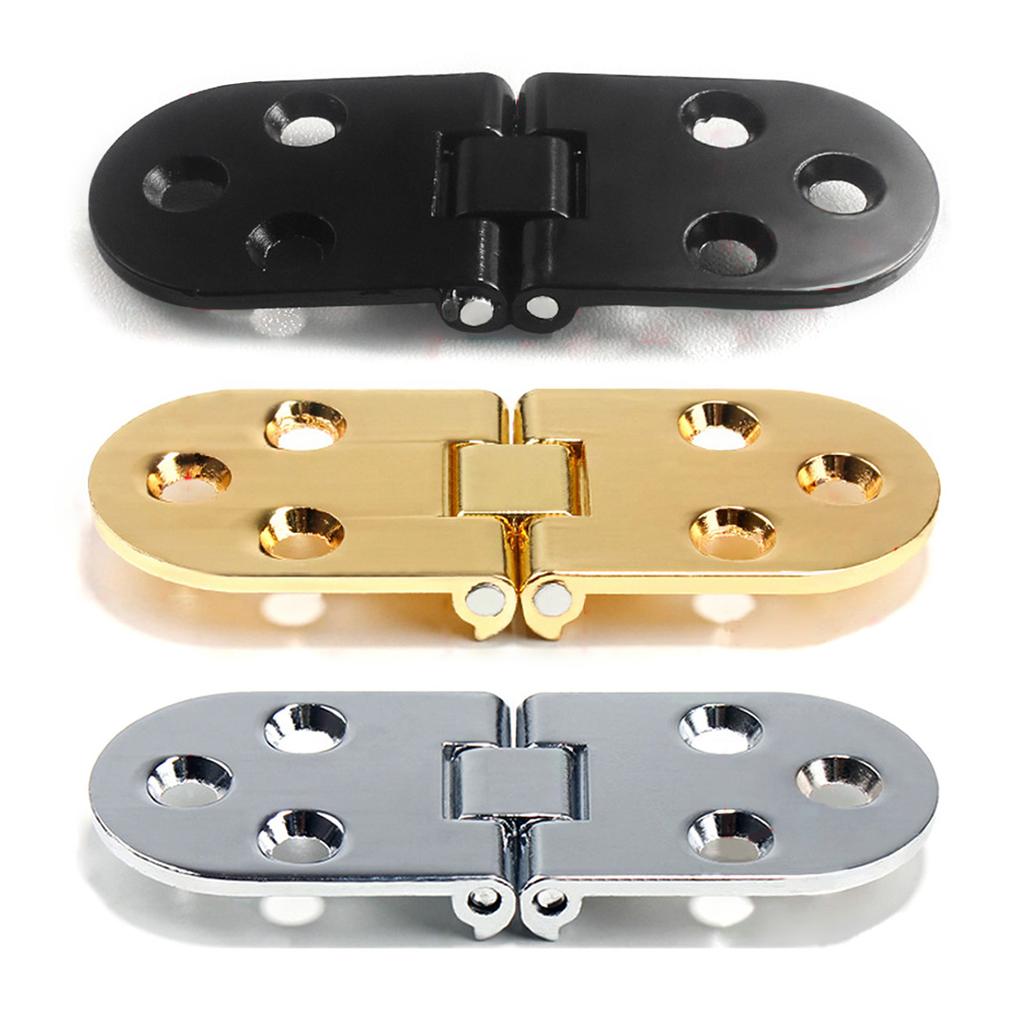 180 Degree Folding Table Hinges Zincs Alloy Flush Mounted Hinges Adjustable Cabinet Door Concealed Hinge Easy To Instal