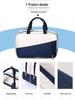 Waterdichte Oxford Doek Zwem & Make-up Tas - Nat/Droog Scheiding, Grote Capaciteit Sportschool & Toiletartikelen Opberging