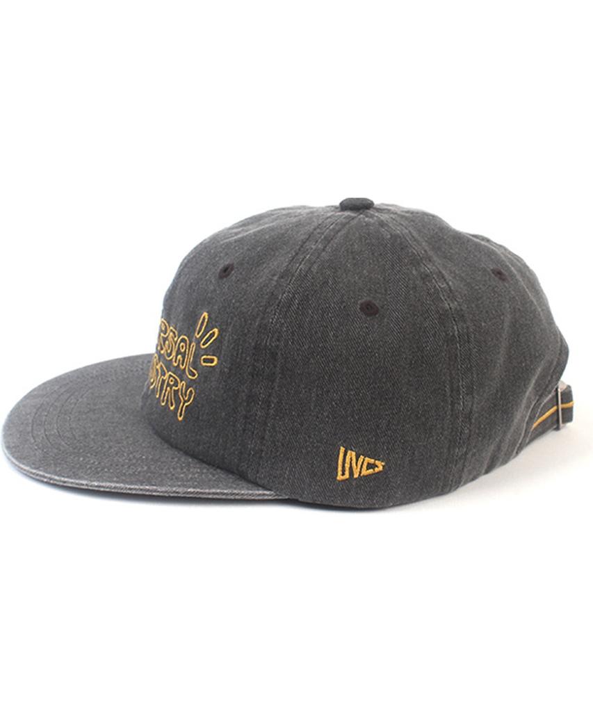 Yunibeosyeolkemiseuteuli Kitch Pigment Washing Gray Strapback Cap