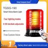 Luz de Aviso Sonoro Inteligente e Alarme Rotativo 12V/24V - TGSG-190