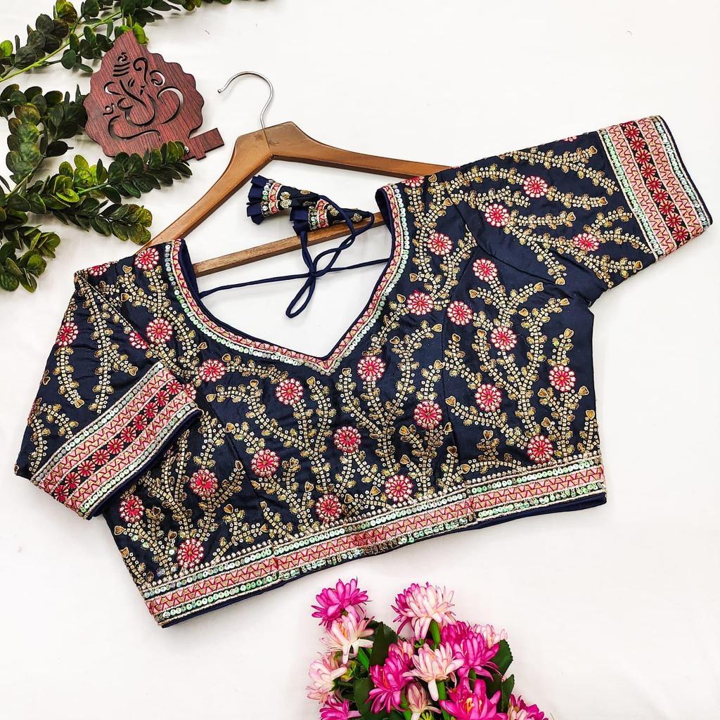 Heavy bridal wedding Saree Blouse