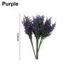 For Gardens Fake Shrubs Artificial Flowers 13.8in Artificial Flowers For Home Decor UV Resistant Flowers 13.8in Size