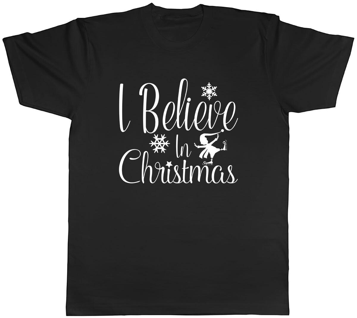 I Believe in Christmas Mens Unisex T-Shirt Tee L