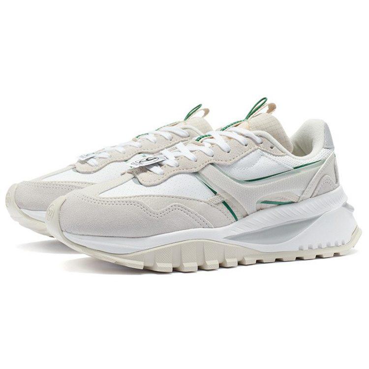 LiNing Fangyuan EVO Shock Absorbers Slip Resistant Low Top Running Shoes Women's Bellflower Gray AGCR228-5
