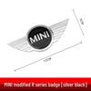 Mini Car Metal Hood & Rear Emblem Sticker Set
