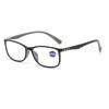 Classic Square Full Frame Reading Glasses Ultra Light Versatile Clear Lens Unisex Anti-Blue Light Far Sight Eyeglasses 0 To +4.0