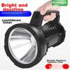 High-Intensity Long-Range Flashlight with Long Battery Life, Rechargeable Searchlight, Outdoor Emergency Light, Camping And Fishing Lamp 7077