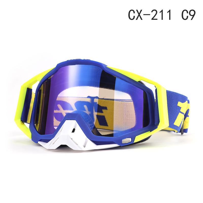 100% Windproof Off-road Motorcycle & Ski Goggles for Outdoor Riding