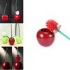 Durable Plastic Toilet Brush Set Cherry Toilet Brush For Effective Toilet Cleaning Innovative Cleaning Brush For Bathroom