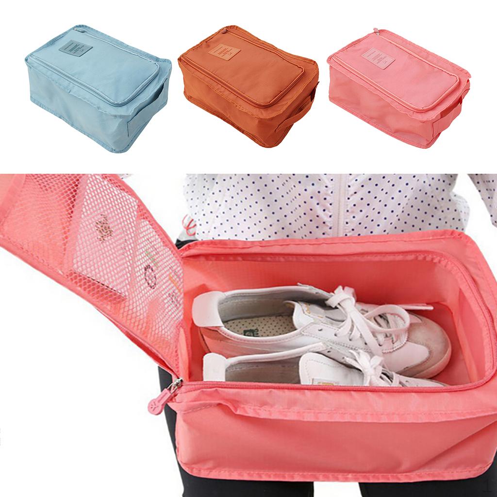 

3pcs Household Travel Outdoor Portable Shoes Storage Organizer