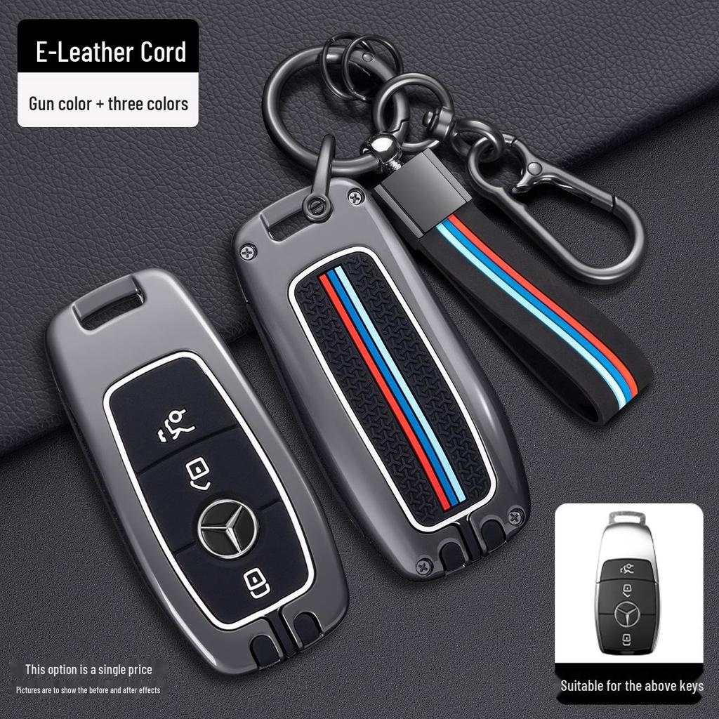 Étui et Coque de Clé Compatibles Mercedes-Benz E300L C260L A200L Classe S GLB220 GLC GLE GLA