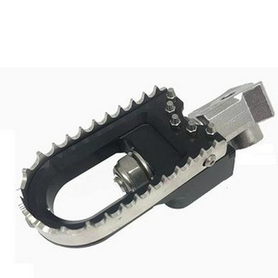 

Compatible BMW R1200GS/R1250GS/ADV Water Bird Enlarged and Widened Foot Pegs with Brake Pad серебряный